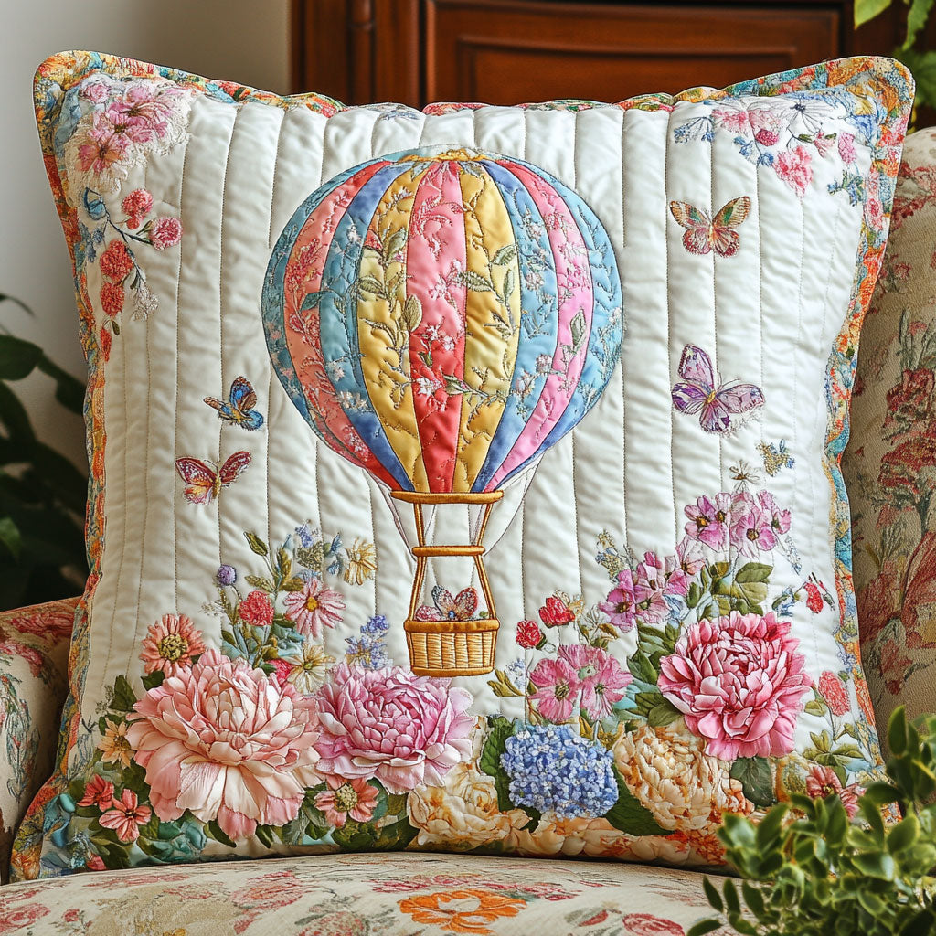 Blooming Balloon Quilted Pillow Case Sofa Pillows Christmas Presents For Dad