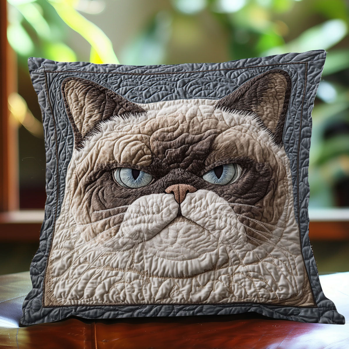 Furrowed Royalty Quilted Pillow Case Modern Throw Pillows Xmas Gifts For Family