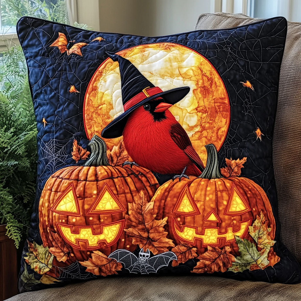 Harvest Moon Charm Quilted Pillow Case Colorful Throw Pillows Christmas Gift To Daddy From Daughter