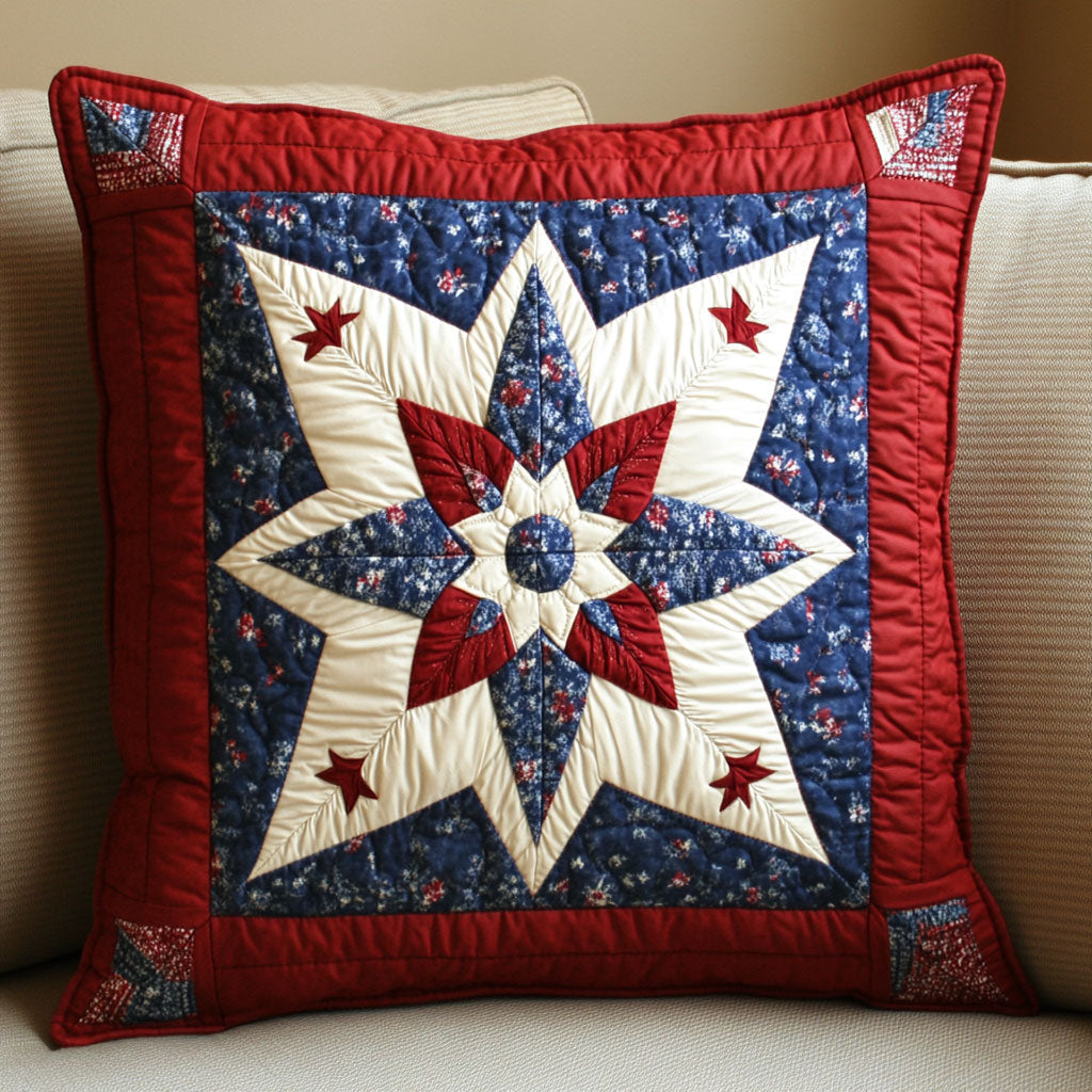 Liberty Flower Quilted Pillow Case Fall Pillow Covers Holiday Gifts For Mom