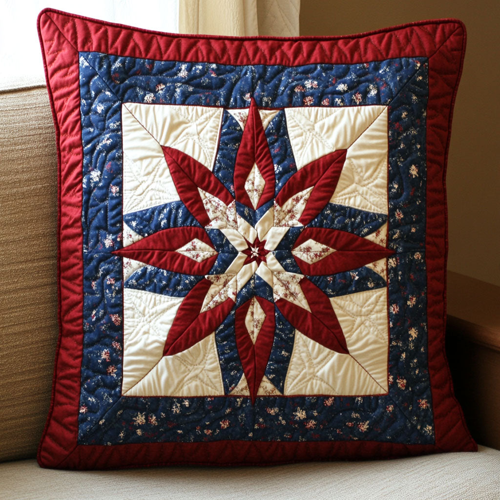 Liberty Flower Quilted Pillow Case Fall Pillows Thanksgiving Gifts For Coworkers