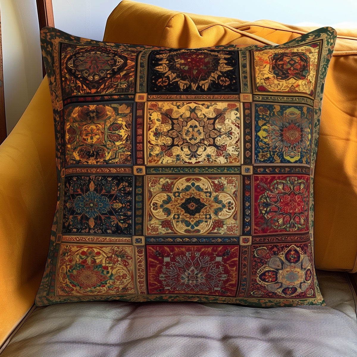 Mystic Mosaic Quilted Pillow Case Cute Throw Pillows Bonus Daughter Gifts