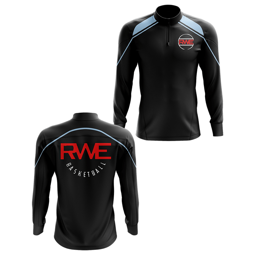 Rod Wave Elite Merch Quarter Zip Long Sleeve Shirt RWE Merch Basketball ...