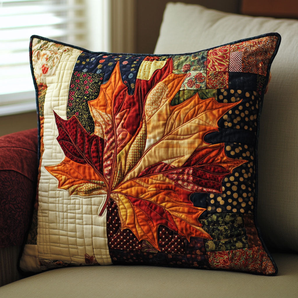 Rustic Maple Quilted Pillow Case Throw Pillows For Couch Christmas Gifts For Wife